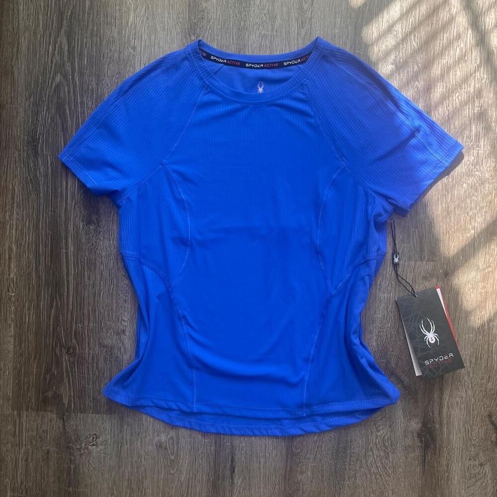 New Spyder Activewear Blue top